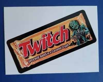 2016 Halloween Wacky Packages Pack O Fun Neil Camera  @@ Twitch  @@  Candy Card • $39.95