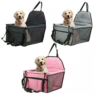 Pets Travel Booster Seat/Bed Dog/Puppy/Cat Safety Car Carrier/Cage • £12.75