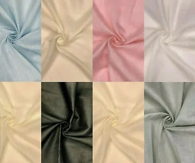 Premium Muslin Fabric Craft Cheese Cloth 100% Cotton Fabric 150cm Wide • £4.99