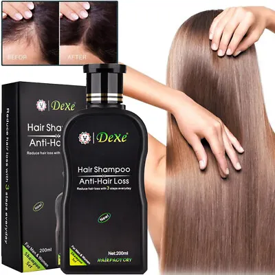 Fast Hair Growth Shampoo For Women Men Anti Hair Loss Treatment Care Thickening • £9.25