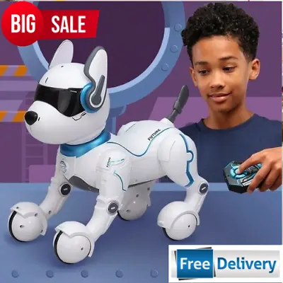 £49.95 • Buy Ziggy The Robo Dog Kids Interactive Toy Voice Commands Animal Pet Electronic
