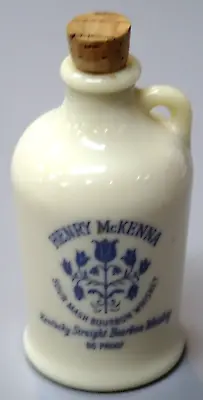 Vintage 1960s  1/10 Pint Size Henry McKenna Sour Mash Bourbon Whiskey Mini Jug* • $9.99