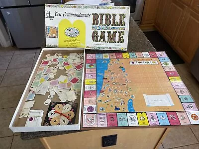 1966  CADACO #263 'THE TEN COMMANDMENTS BIBLE  Board Game • $19.99