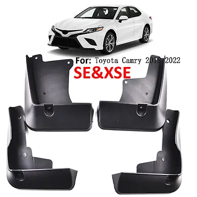 US Car Splash Guards Mud Flap Front Rear Kit For Toyota Camry SE XSE 2018 - 2023 • $17.85