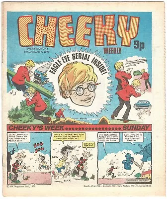 Cheeky Weekly Comic 6th January 1979 • £1.25