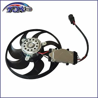 New A/C Condenser Cooling Fan For Volkswagen Touareg 04-10 Audi Q7 LH 07-15 • $94.98