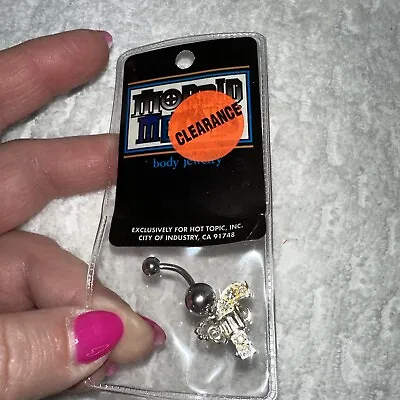 GUN PISTOL Dangle Belly Ring Navel  Body Jewelry Brand New Morbid Metals 14g • $4