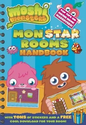 Monstar Rooms Handbook (Moshi Monsters) Paperback Book • $6.99