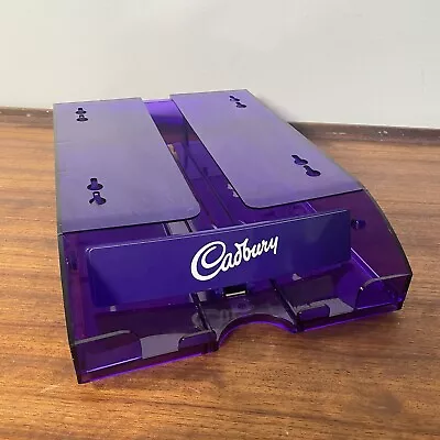 £19.99 • Buy Cadburys Chocolate Bar Dispenser Shelf Rack Display Unit Purple