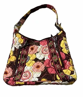 VERA BRADLEY Lisa B Buttercup Quilted Shoulder Bag Handbag Purse • $15