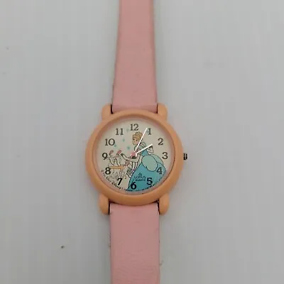 Vintage Cinderella Lorus Disney Watch Women Case Pink NEEDS BATTERY • $9.99