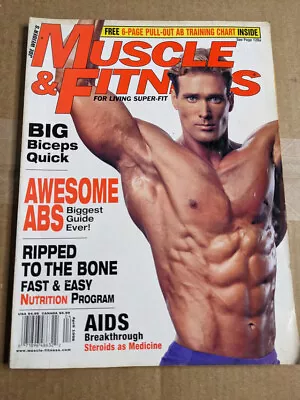 Muscle & Fitness Magazine April 1998 ABS M450 • $15.99