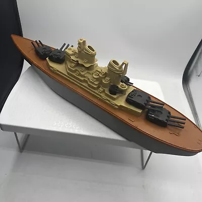 Vintage Strombecker 1980s U.S.S. New Jersey Battleship 5250 Model Ship Boat Toy • $29.74