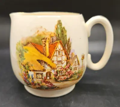 Vintage Sadler Jug Thatched Cottage Public House Fab Condition • £7.49