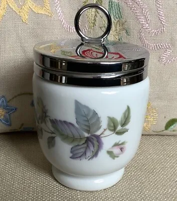 Vintage ROYAL WORCESTER June Garland King Size Egg Coddler Very Pretty • £15