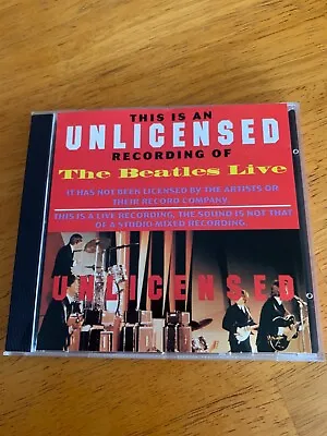 The Beatles Live CD. • $20