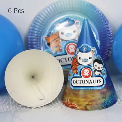 OCTONAUTS BALLOONS Flag Banner Table Cloth Octonauts Birthday Party Decorations • £4.37