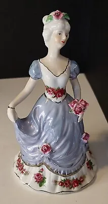 Vintage Lily Creek Landing Collectors Porcelain Victorian Dancing Girl Figurine • $15.99