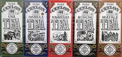 PURE CEYLON BLACK TEA Mlesna 5 DIFFERENT TASTES Loose Leaf WORLD'S BEST TEA 230g • $27.99