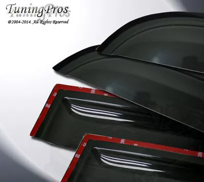 For 97-01 Toyota Camry 2.0mm Outside Mount Rain Guard Wind Deflector Visor 4pcs • $43.01