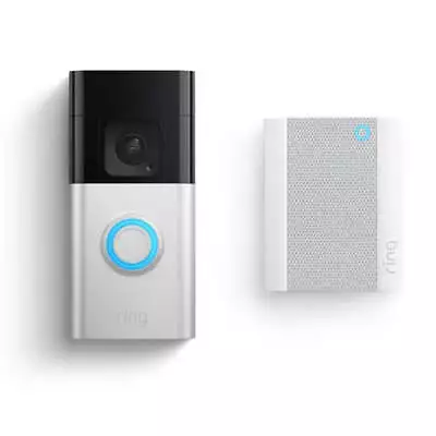 Ring Battery Doorbell Plus And Chime | 1536 HD + Video • $224.99