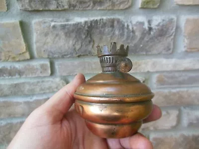 Vintage Mini Small Copper Oil Lamp • $14.95