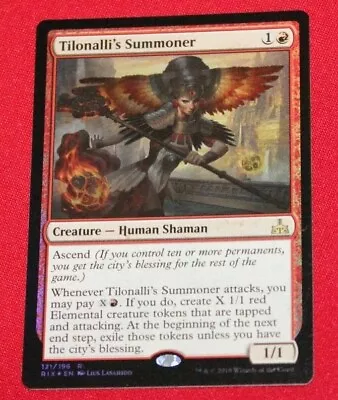 Magic The Gathering Tilonalli's Summoner Foil Rivals Of Ixalan Used • $1.50