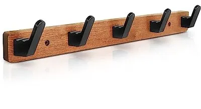 Coat Hooks Wall Mounted Coat Rack 16.7 Long Entryway Hanging Coat Rack • $13.14