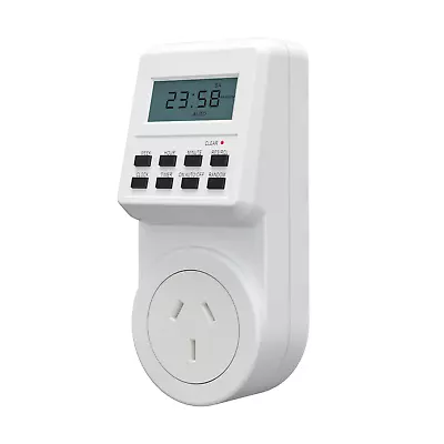 Hydroponics Heavy Duty 24Hr Plug In Digital Timer LCD Display 1 Minute Intervale • $34.95