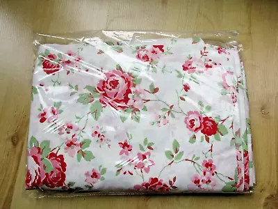 IKEA Cath Kidston Rosali White Roses 4m Cotton Fabric New Sealed Never Opened • £39.99