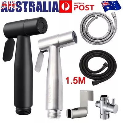 304 Stainless Steel Handheld Douche Bidet Toilet Spray Shower Shattaf Diverter • $13.86