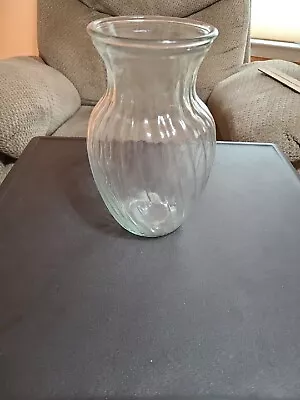 Vintage Cut Glass Vase 8 Inch Height • $6