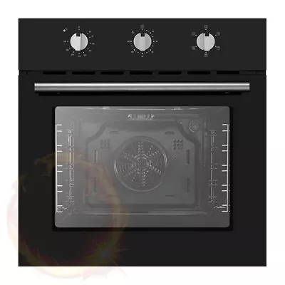 Devanti Electric Built In Wall Oven 60cm Convection Grill Ovens Stainless Steel • $311.90