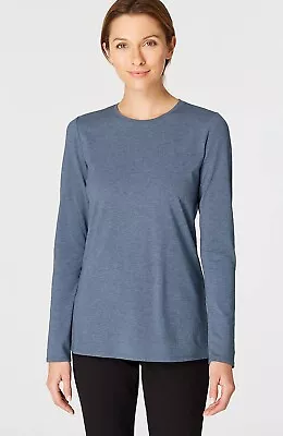 J.Jill - L - NEW Pure Jill Stretch-Cotton Crew-Neck Tee - NWT • $29.99