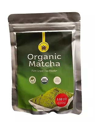 Organic Matcha Green Tea Powder Premium Grade 100g Pack | 50 Servings • $19.90