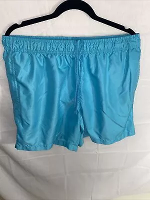 Bright Baby Blue Swim Trunks George 36-38 • $12.95