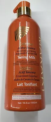 Makari Extreme Carrot & Argan Oil Skin Toning BODY MILK 16.8oz – Lightening • $94.99