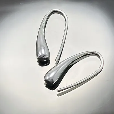$3.99 • Buy Sterling Silver Plated Tear Drop Earrings