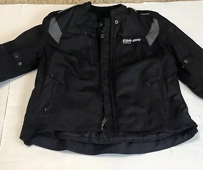 Can-Am Spyder BRP Insulated Motorcycle Jacket For Men (XL) Black • $150