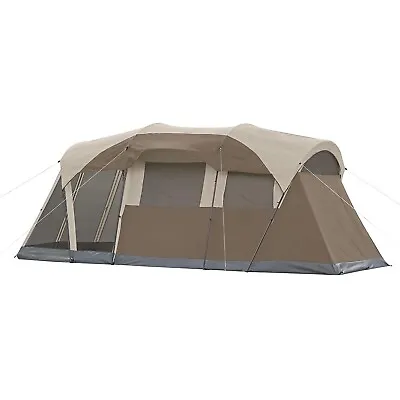 Family Big Outdoor 2-6 People Thickened Waterproof Double Layer Camping Glamping • $299
