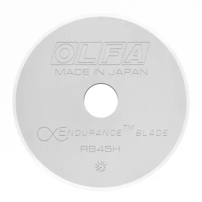 OLFA Rotary Cutter Blade RB45H-1 45mm Endurance Single • £8.70