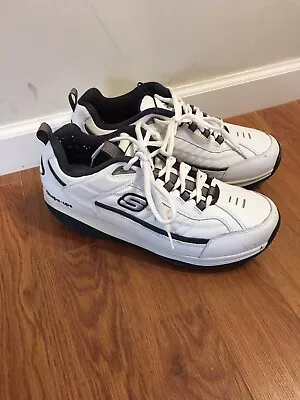 Skechers Mens Size 12  Shape Ups White 52000Walking Shoes • $40