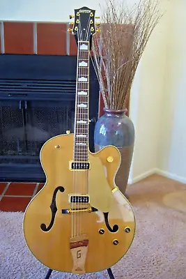 Gretsch Country Club Model 6193 NATURAL/ALA BLONDE Spruce Top - Year 2006 • $6200