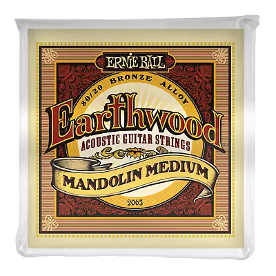 Ernie Ball Earthwood Mandolin Medium Loop End 80/20 Bronze Strings P02065 • $6.98