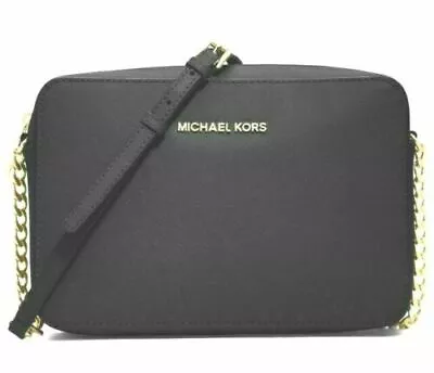 Michael Kors Lady Leather Or PVC Crossbody Handbag Purse Bag Messenger Shoulder • $73.95