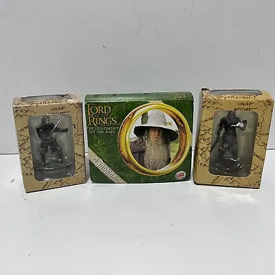 3 Lord Of The Rings Statue - Burger King Gandalf & Eaglemoss Eomer & Mauhur • £9.99