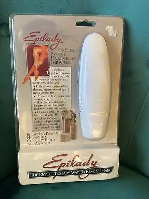 VINTAGE EPILADY 3-COIL Epilator (1988) White Mod. C1000 (BRAND NEW) • $117