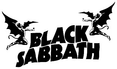 Black Sabbath Vinyl Wall Logo Decal Sticker Heavy Metal Rock Band Ozzy Various  • $3.99