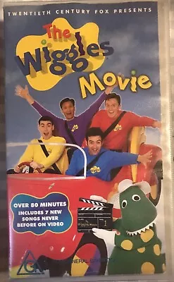 ABC Kids The Wiggles Movie VHS Video Cassette Tape PAL RARE Original Cast • $4.99