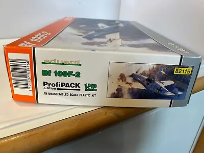 Eduard Proipack 82115 Messerschmidt BF109F-2 1/48 Sealed Parts-Etch And Masks • £18